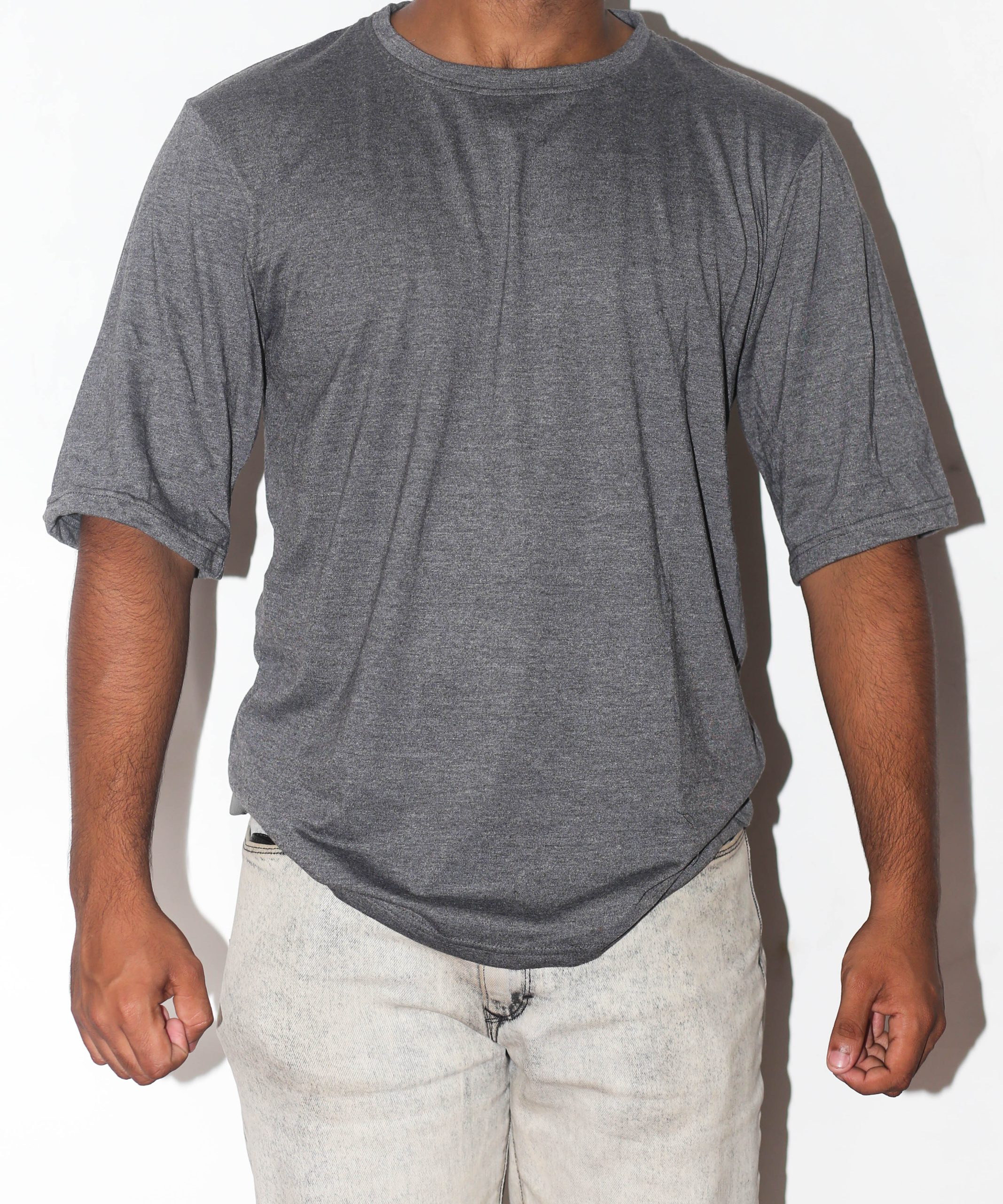 Oversized T-Shirt – Shadow Grey - Conquer